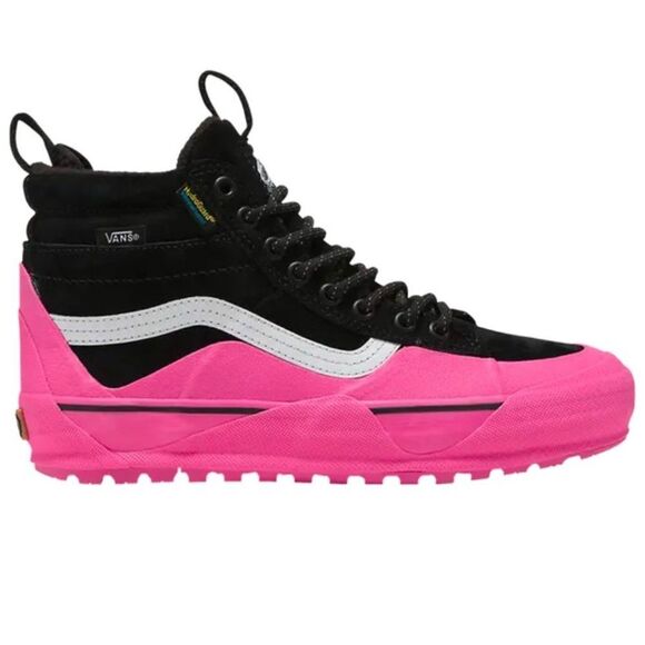 VANS sk8-hi top MTE-2 Dip black pink lace up shoes sneakers women's 8 new - Picture 1 of 9